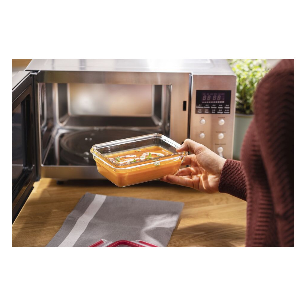 Харчовий контейнер Tefal Masterseal Glass7 Red 0.7 л (N1040610) - зображення 8