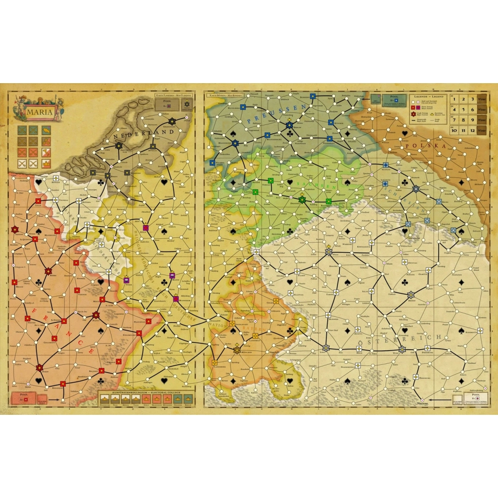 Настільна гра Gale Force Nine Марія (Maria) англійська, німецька (PS036) - изображение 8