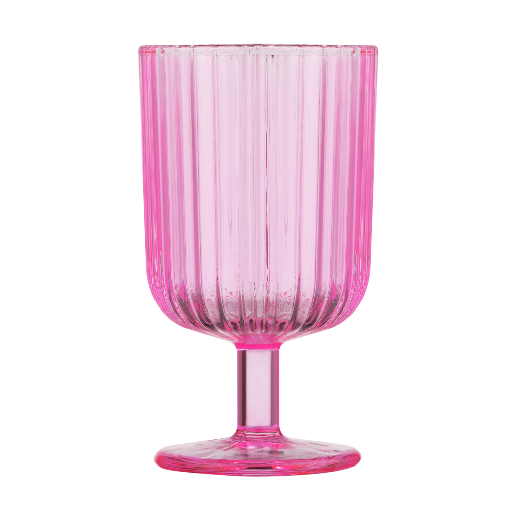 Набір келихів Ardesto 300мл, 2шт, скло, рожевий (AR2630GPN) - изображение 2