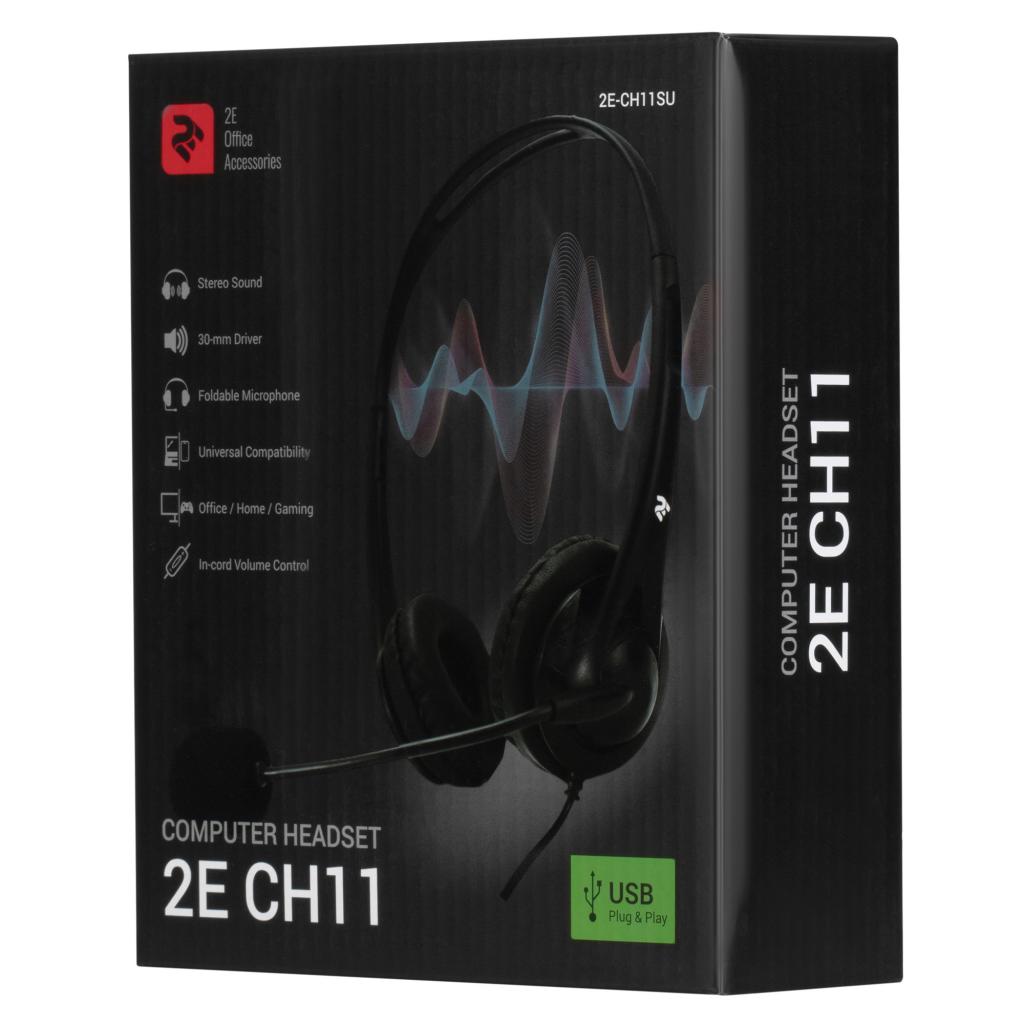 Навушники 2E CH11 3.5mm / 2*3.5mm (2E-CH11SJ) - зображення 7