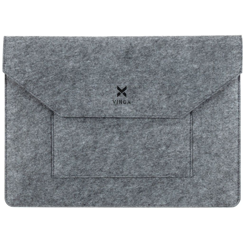Чохол до ноутбука Vinga 15.6" NSF150 Envelope Gray (NSF150EGY) - зображення 1