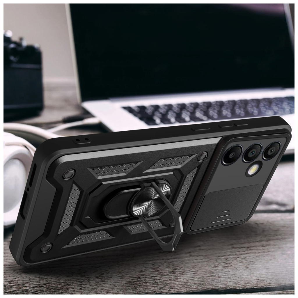 Чохол до мобільного телефона BeCover Military Samsung Galaxy S25 Plus SM-S936 Black (712879) - зображення 6