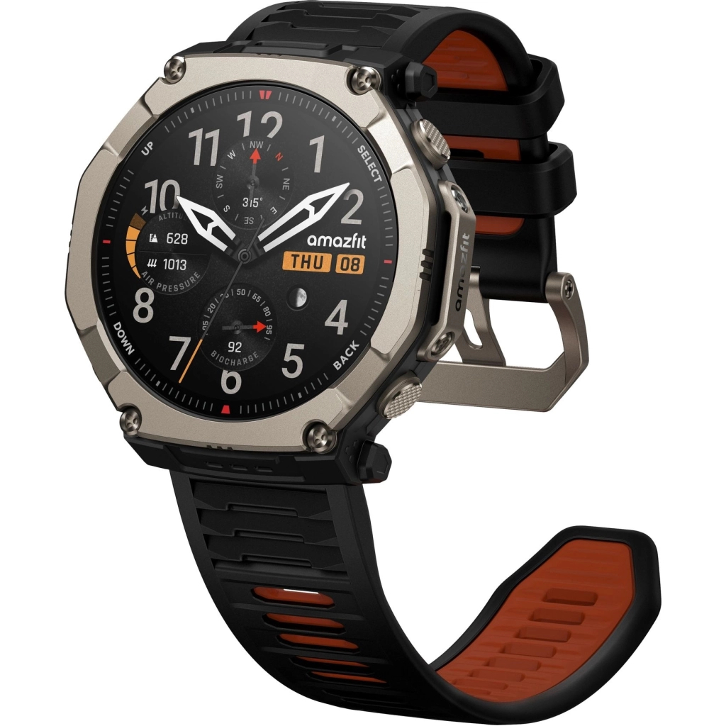 Смарт-годинник Amazfit T-Rex ULTRA 2 W2550GL2N Чорний (1186954) - зображення 6