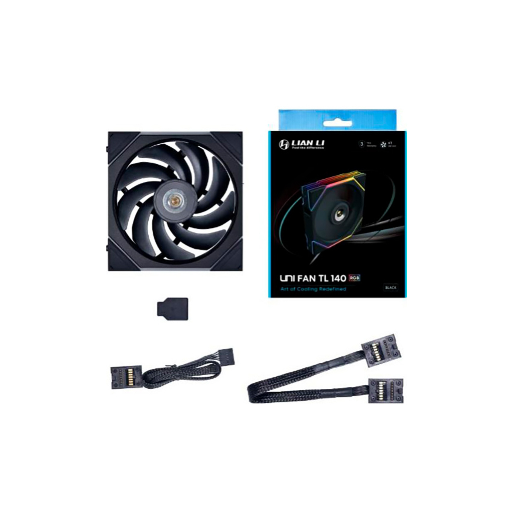 Кулер до корпусу Lian Li TL 140-1, Black (G99.14TL1B.00) - зображення 6