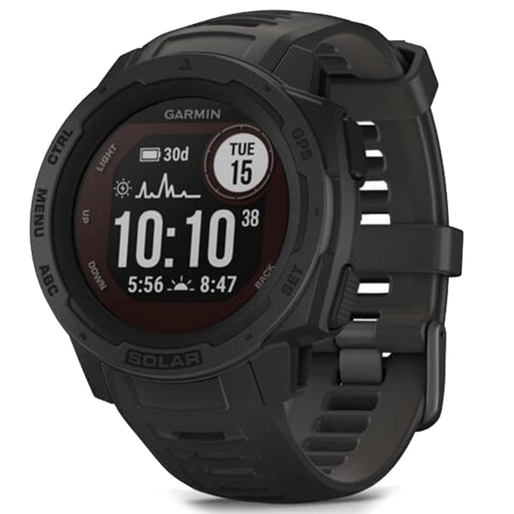 Смарт-годинник Garmin Instinct Solar, Graphite (010-02293-00) - зображення 1