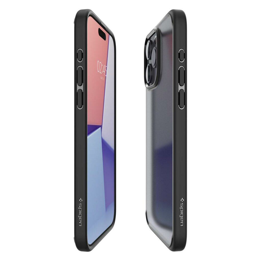 Чохол до мобільного телефона Spigen iPhone 15 Pro Max Ultra Hybrid Frost Black (ACS06568) - зображення 3