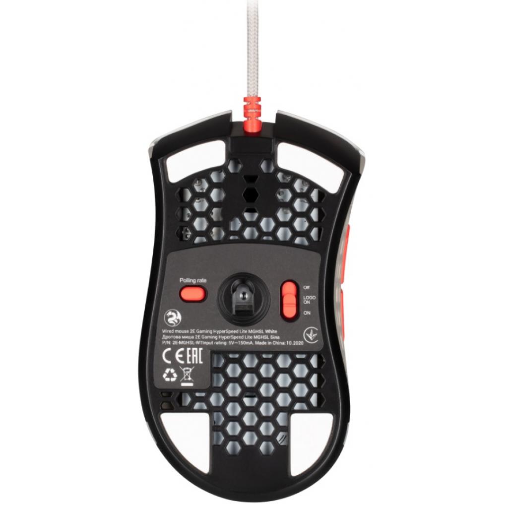Мишка 2E HyperSpeed Lite RGB Retro White (2E-MGHSL-WT) - зображення 4