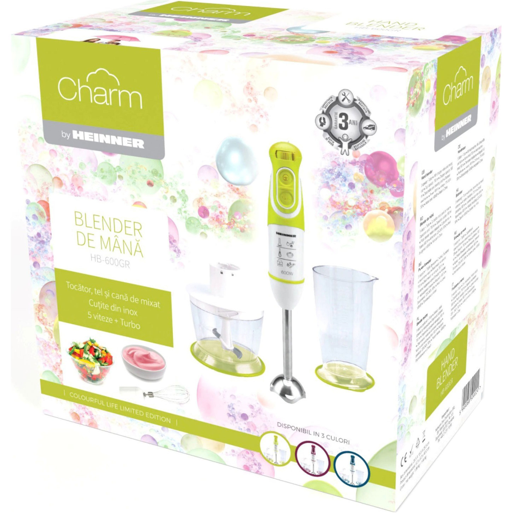 Блендер HEINNER HB-600GR - зображення 3