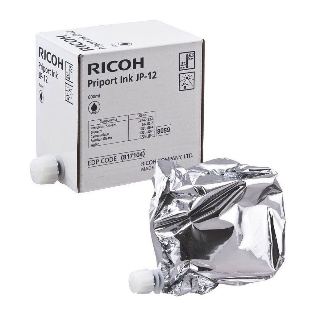 Чорнило Ricoh CPI7BLK 600ml JP12, 5pack (817104*5) - зображення 2