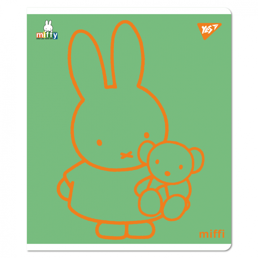 Зошит Yes Miffy А5 12 аркушів клітинка (767494) - зображення 4