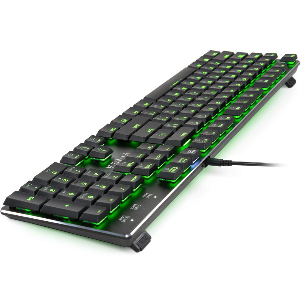 Клавіатура Vinga KBGM-395 black - зображення 3