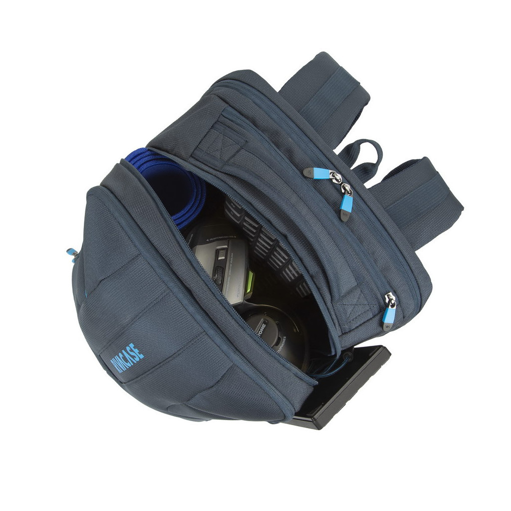 Рюкзак для ноутбука RivaCase 17.3" 7861 Blue - зображення 6