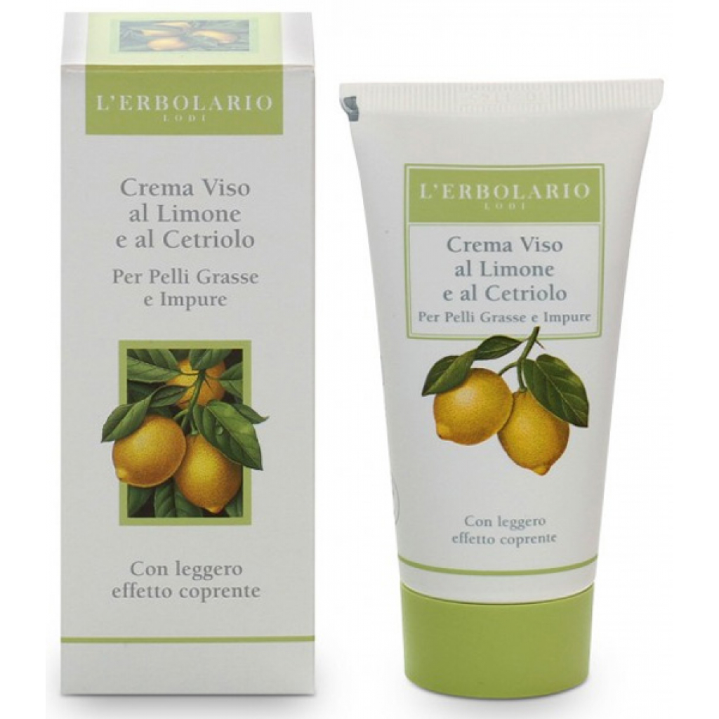 Крем для обличчя L'Erbolario для проблемної шкіри з Лимоном і Огірком 50 мл (8022328102718) - зображення 1