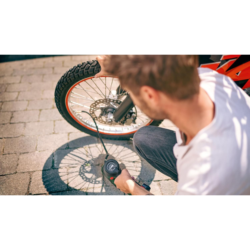 Автомобільний компресор Bosch UniversalPump, 18 В, (без АКБ та ЗП) (0.603.947.100) - зображення 7