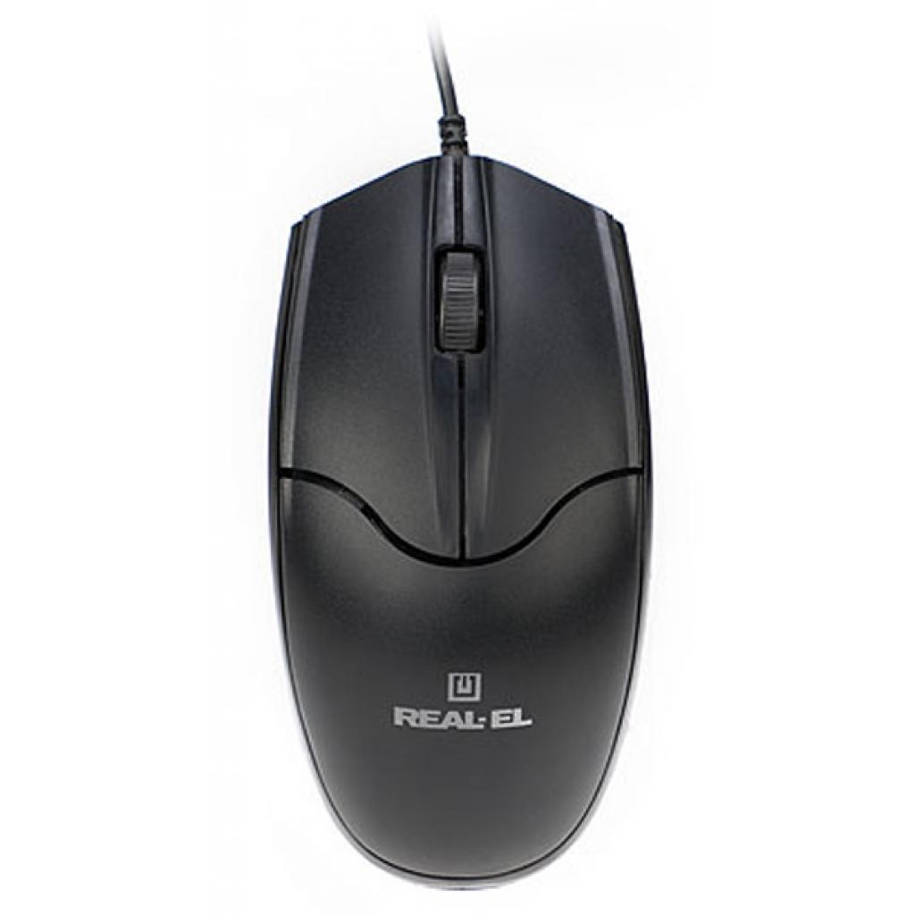 Мишка REAL-EL RM-410 Silent Black - зображення 3