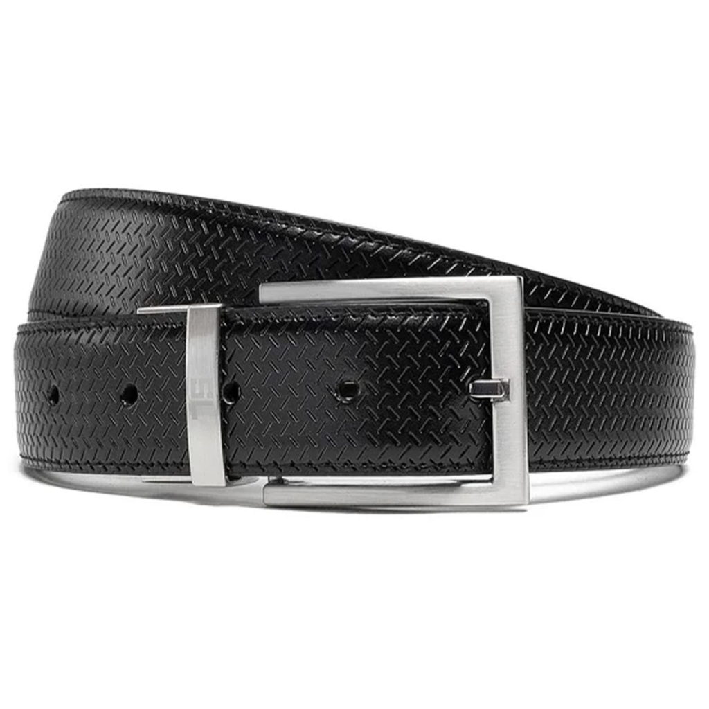 Ремінь Semi Line Чоловічий Шкіряний Black/Brown (DAS303128) - зображення 1