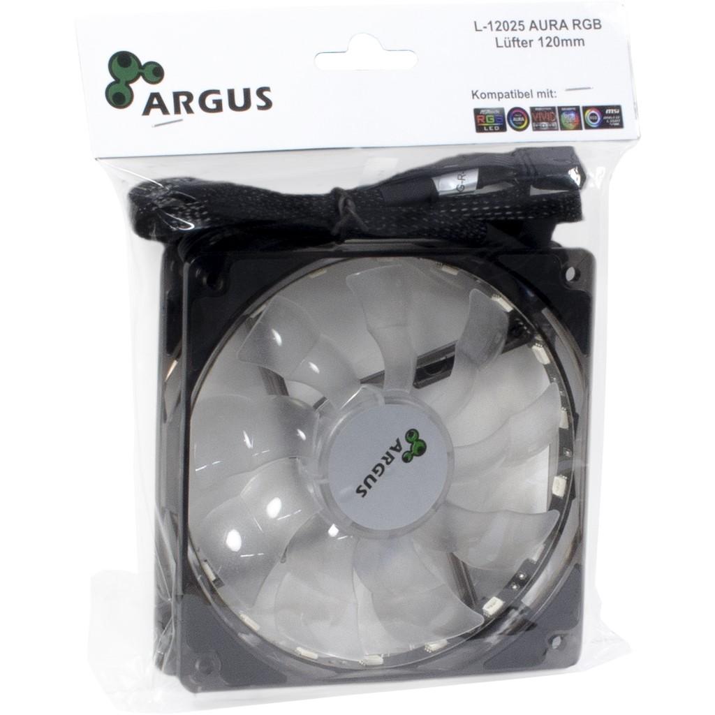 Кулер до корпусу Argus L-12025 Aura - зображення 2