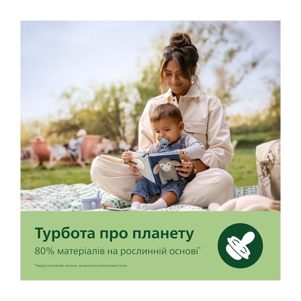 Пустушка Philips AVENT Ultra Start 0+ місяців 2 шт, бірюз (SCF075/18) - изображение 6