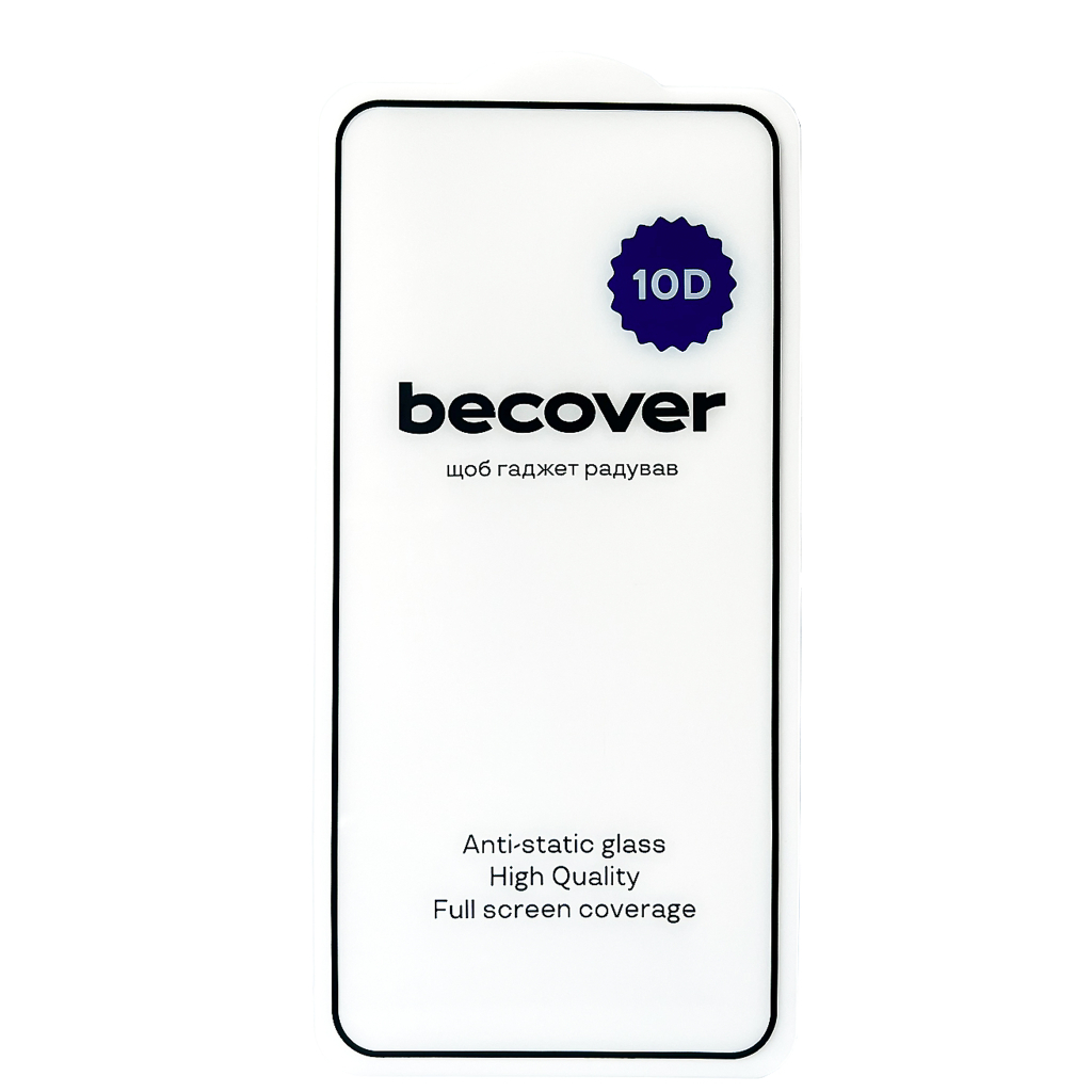 Скло захисне BeCover Poco X6 Pro 10D Black (711342) - зображення 3
