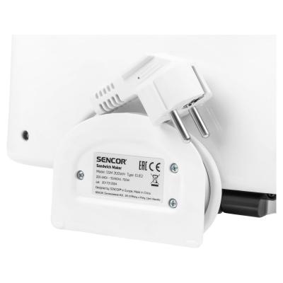 Сендвічниця Sencor SSM3120WH - зображення 4