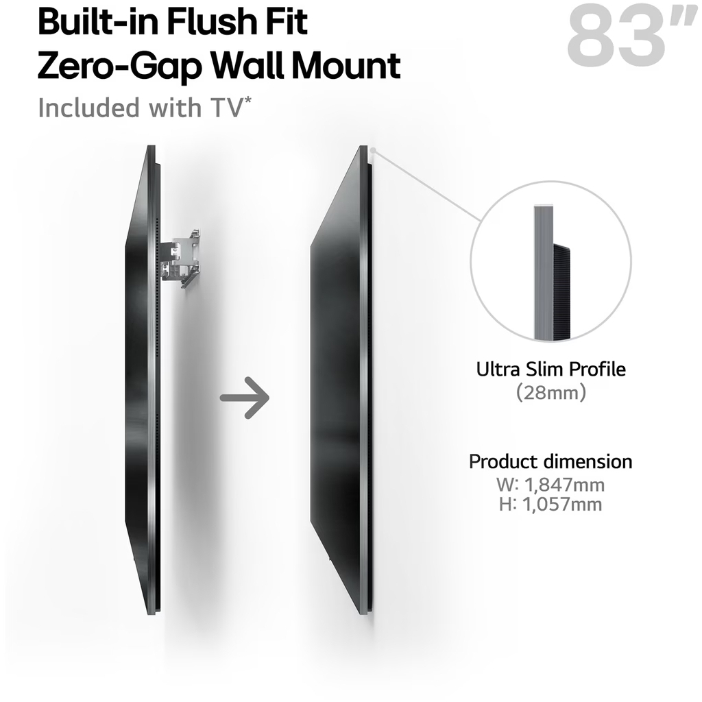 Телевізор LG OLED83G54LW - зображення 12