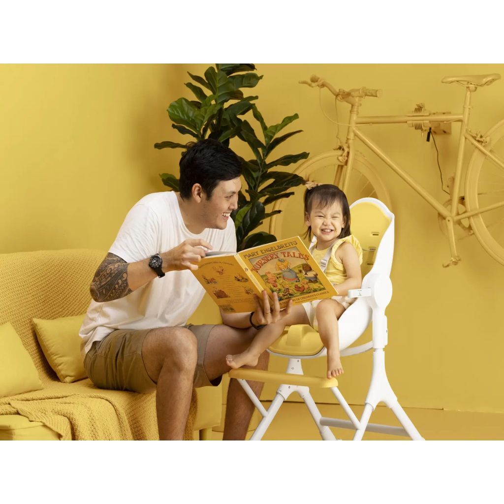 Стілець для годування Oribel Cocoon 2.0 Жовтий (OR221-90006) - зображення 2