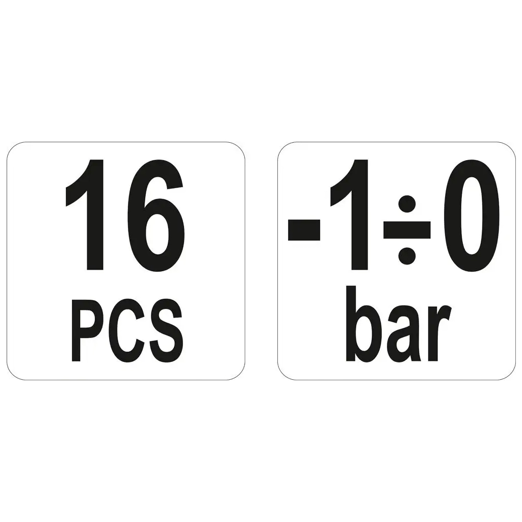 Насос ручний Yato вакуумний діагностичний 16 ел. (YT-0673) - зображення 5