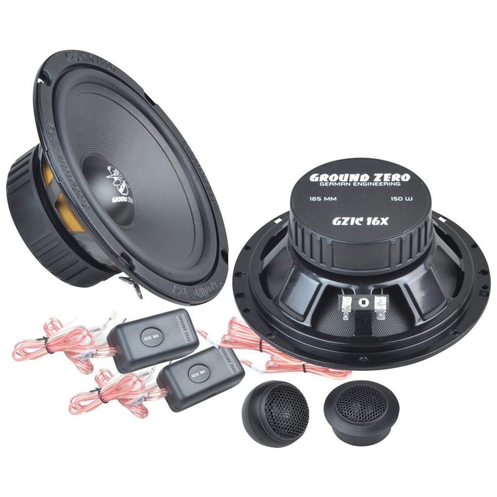 Компонентна акустика Ground Zero GZIC 16X - зображення 1