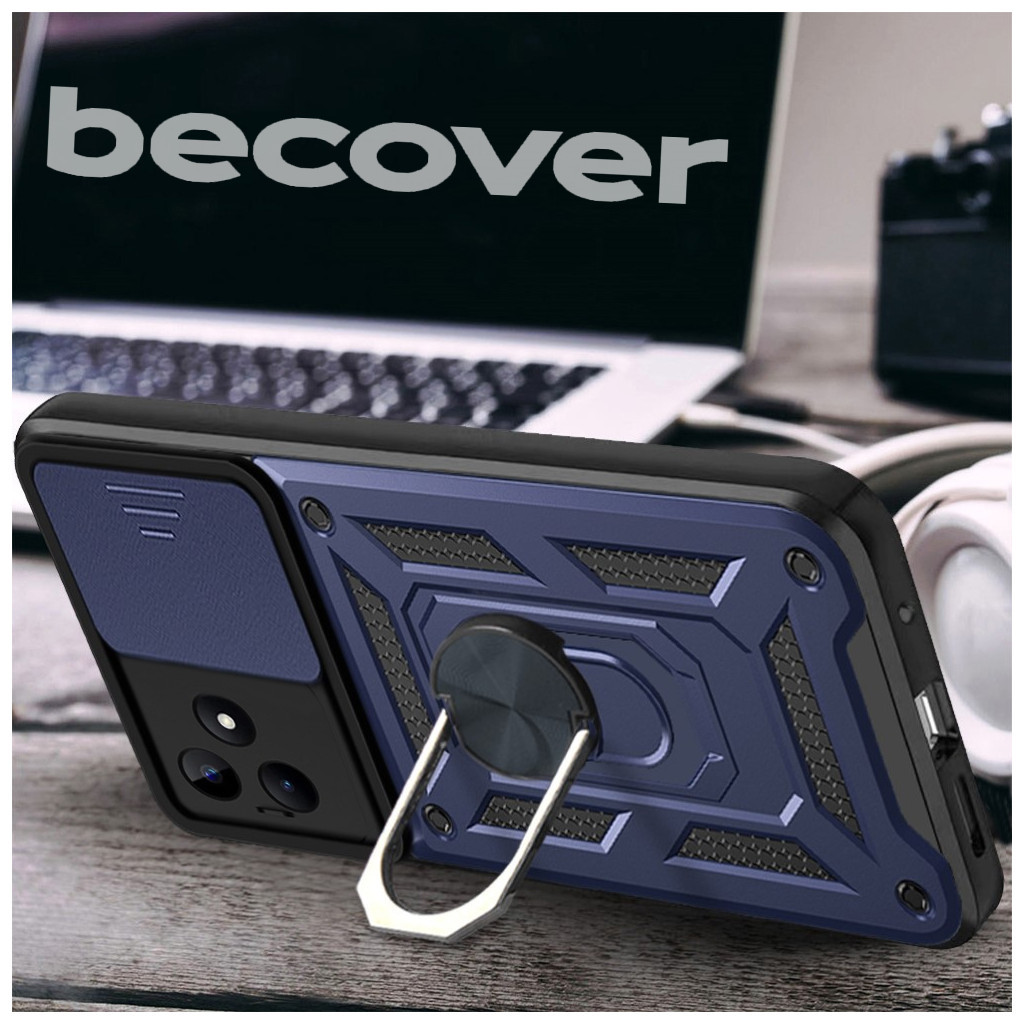 Чохол до мобільного телефона BeCover Military Realme C53 Blue (710702) - зображення 3
