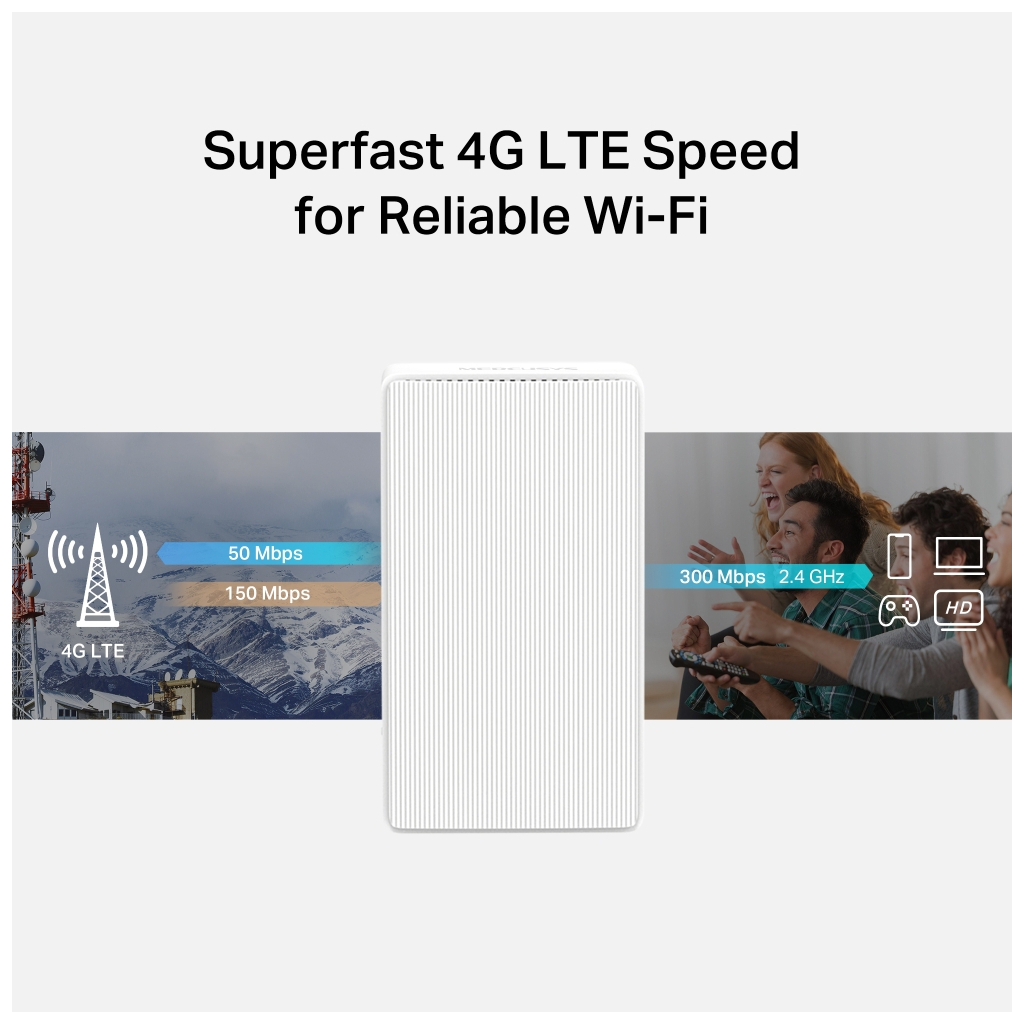 Маршрутизатор Mercusys MB110-4G - зображення 7