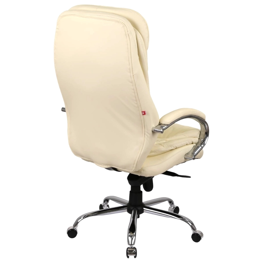 Офісне крісло Аклас Валенсія Soft CH MB Бежевий (Шкіра LC-F) (00161473) - зображення 5