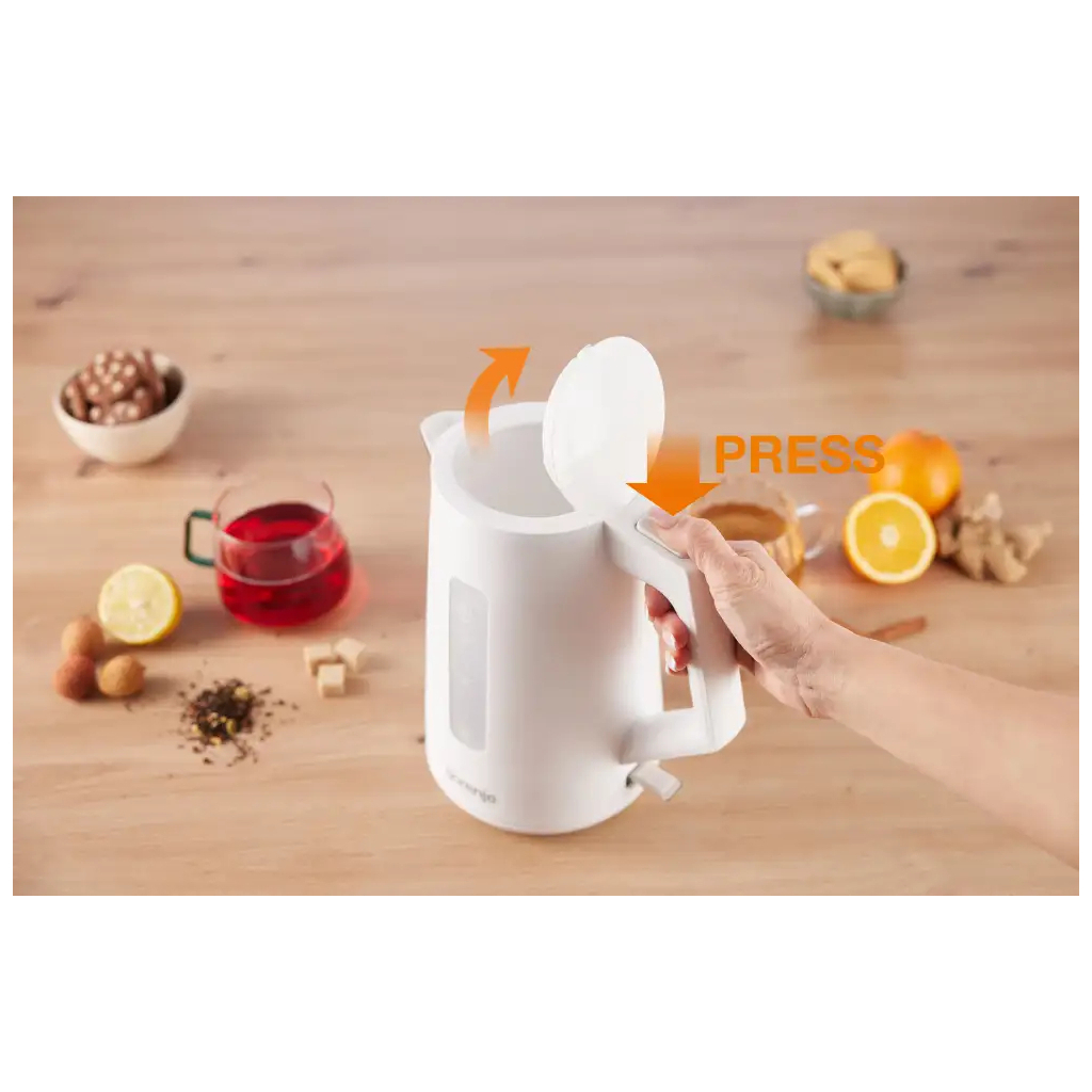 Електрочайник Gorenje K17OPW - зображення 2