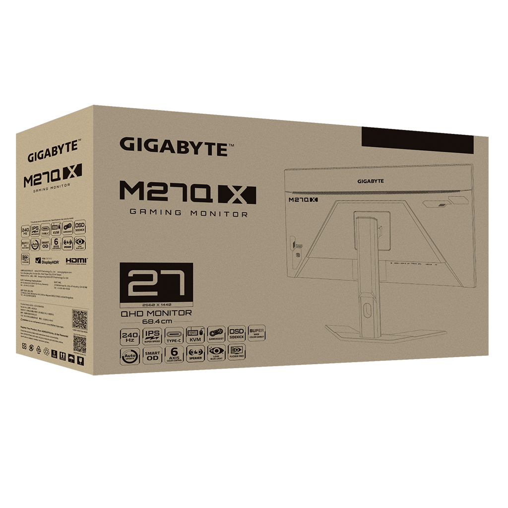 Монітор GIGABYTE M27Q X-EU - зображення 8