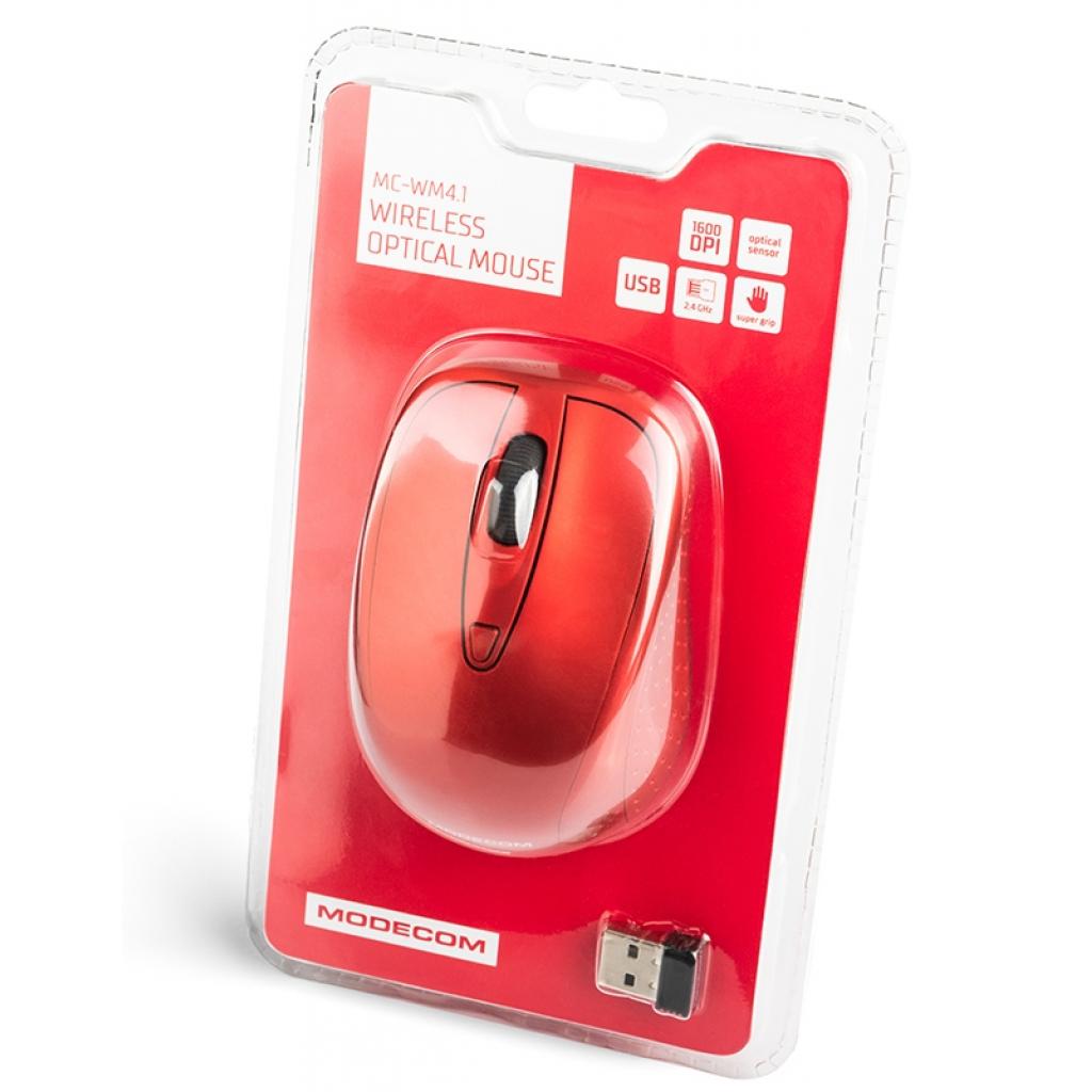 Мишка Modecom MC-WM4.1 Wireless Red (M-MC-0WM4.1-500) - зображення 5