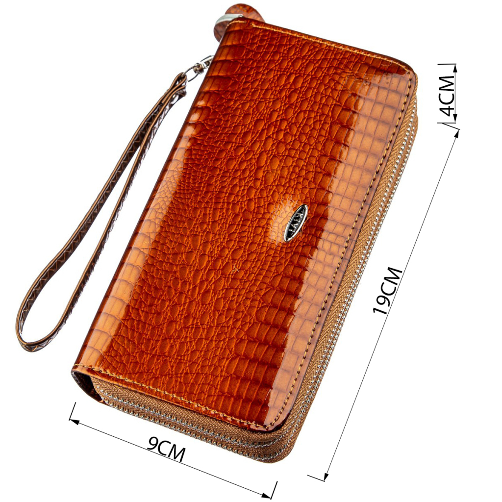 Гаманець Kivi З екошкіри Коричневий (19020) - зображення 4