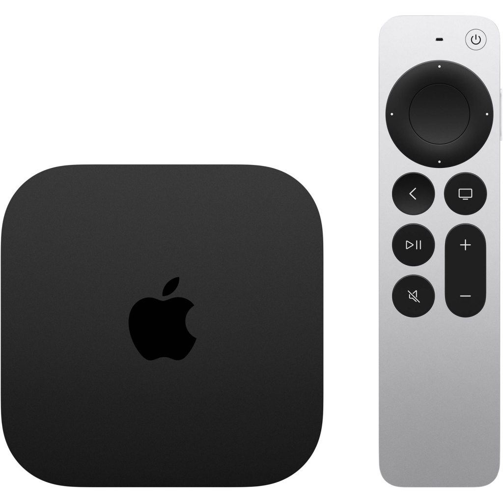 Медіаплеєр Apple TV 4K 2022 Wi-Fi +Ethernetwith128GBstorage (MN893RU/A) - зображення 1