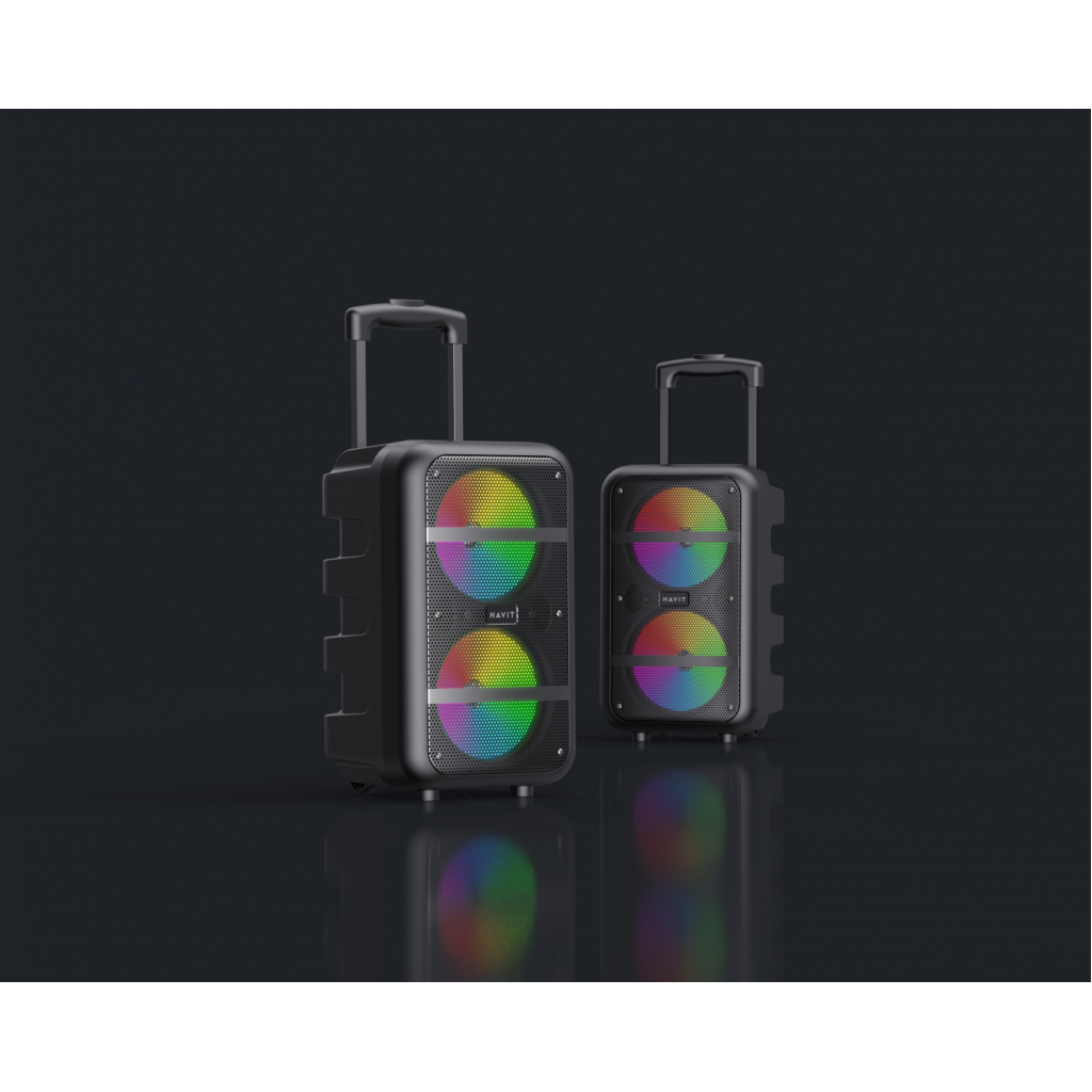 Акустична система Havit HV-SQ116BT 10W RGB Black (HV-SQ116BT) - зображення 6