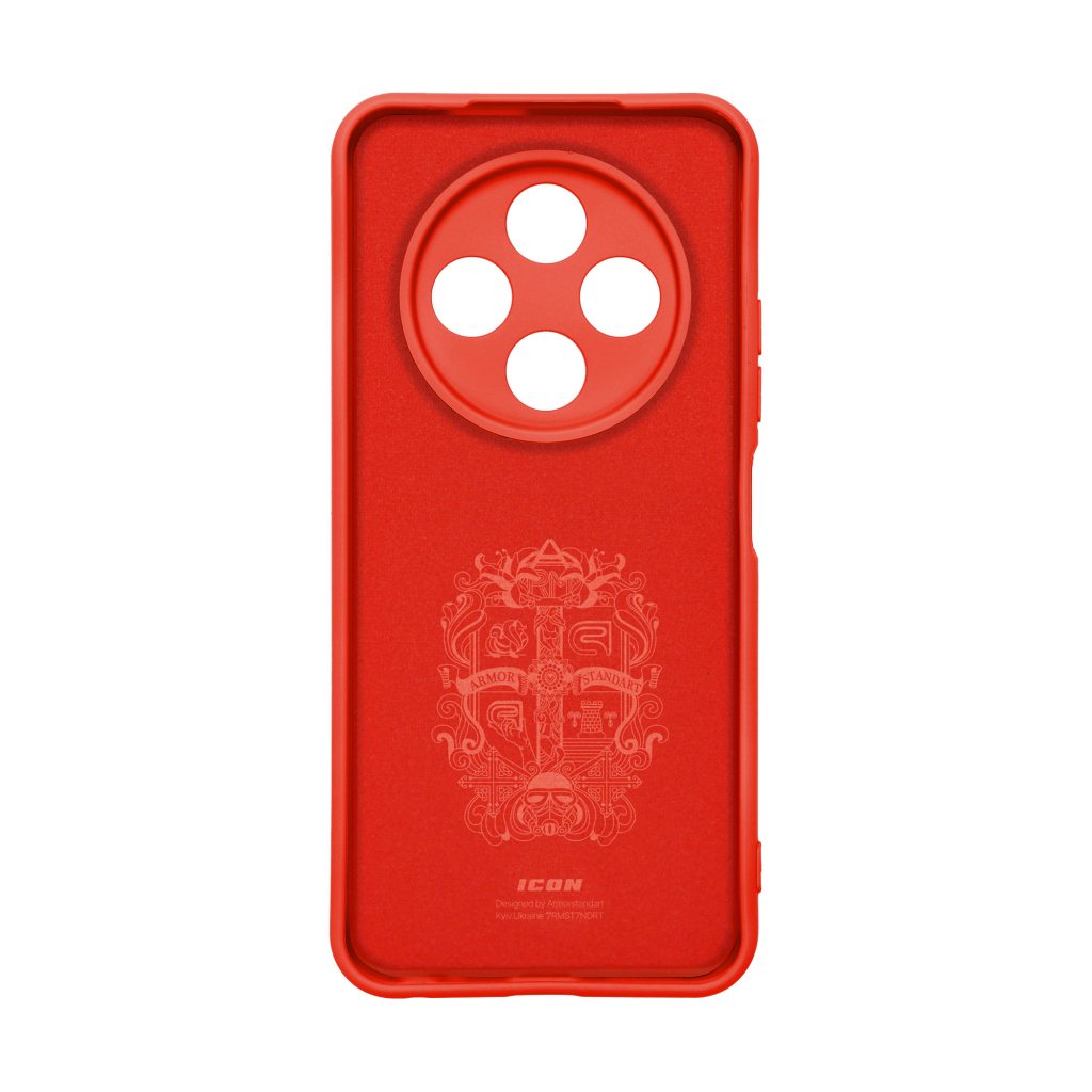 Чохол до мобільного телефона Armorstandart ICON Tecno Spark 30C 4G (kl5) Camera cover Red (ARM81205) - зображення 2