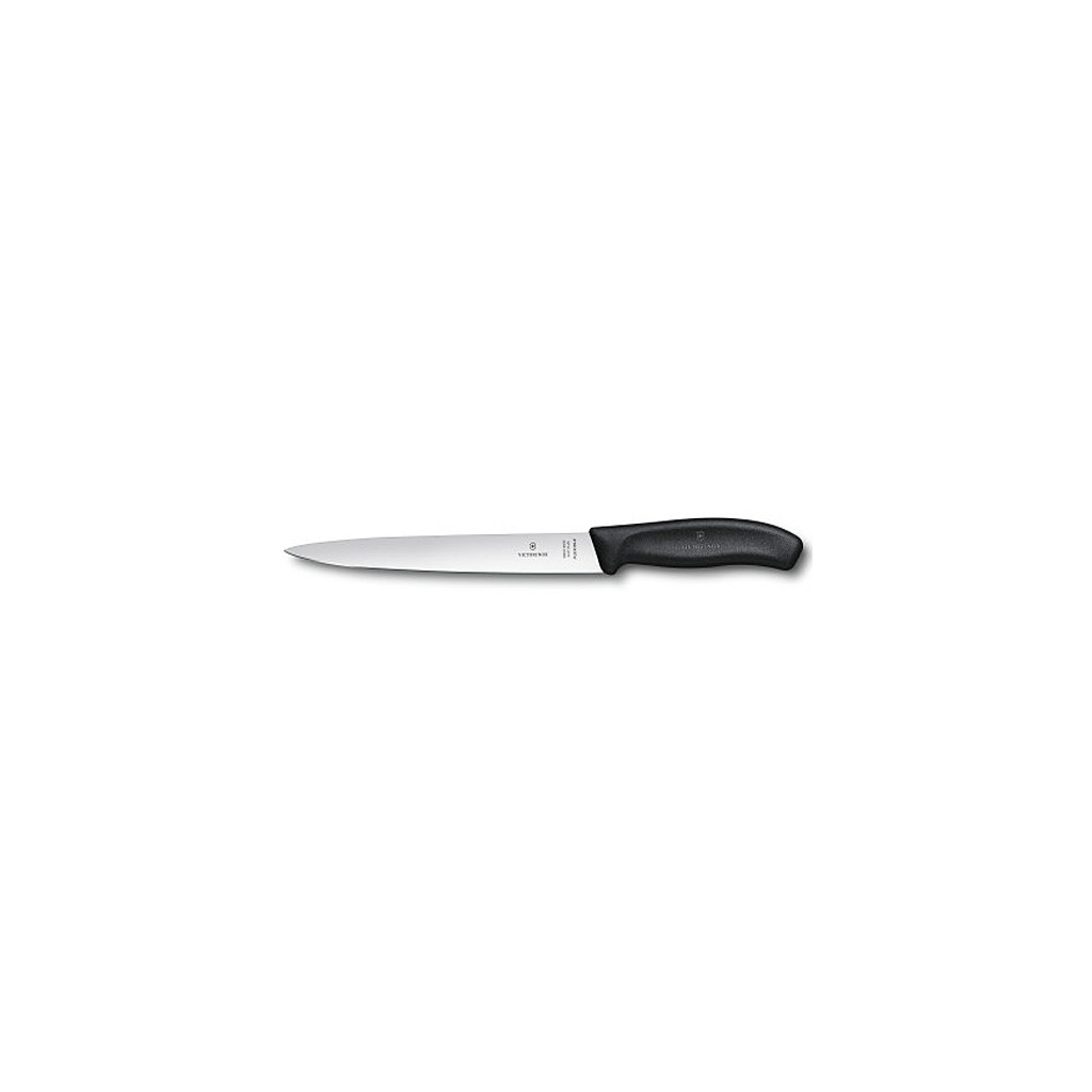 Кухонний ніж Victorinox SwissClassic Filleting Flex 20 см Black (6.8713.20B) - зображення 1