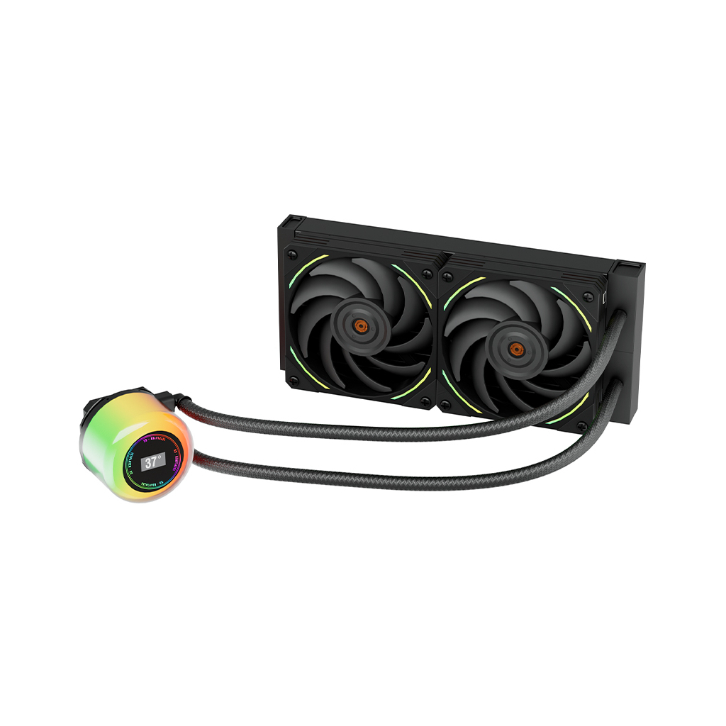Система рідинного охолодження 1stPlayer CC-240 Black (CC-240-BK) - зображення 2