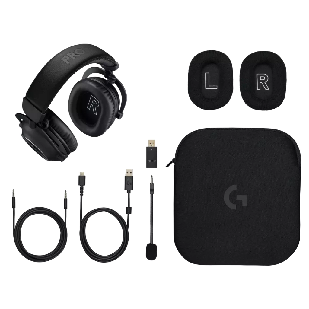 Навушники Logitech G Pro X 2 Lightspeed Wireless Black (981-001263) - зображення 6