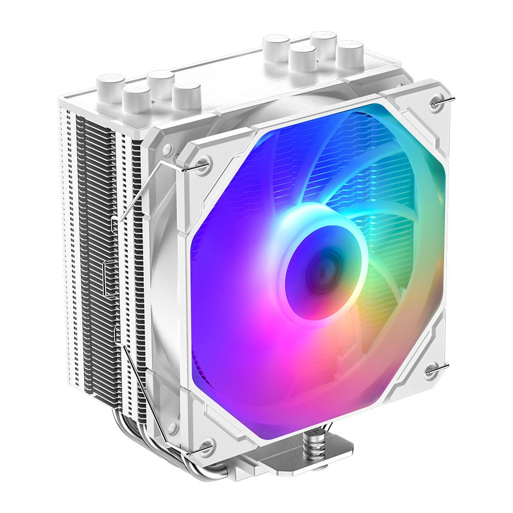 Кулер до процесора ID-Cooling SE-224-XTS ARGB WHITE - зображення 2