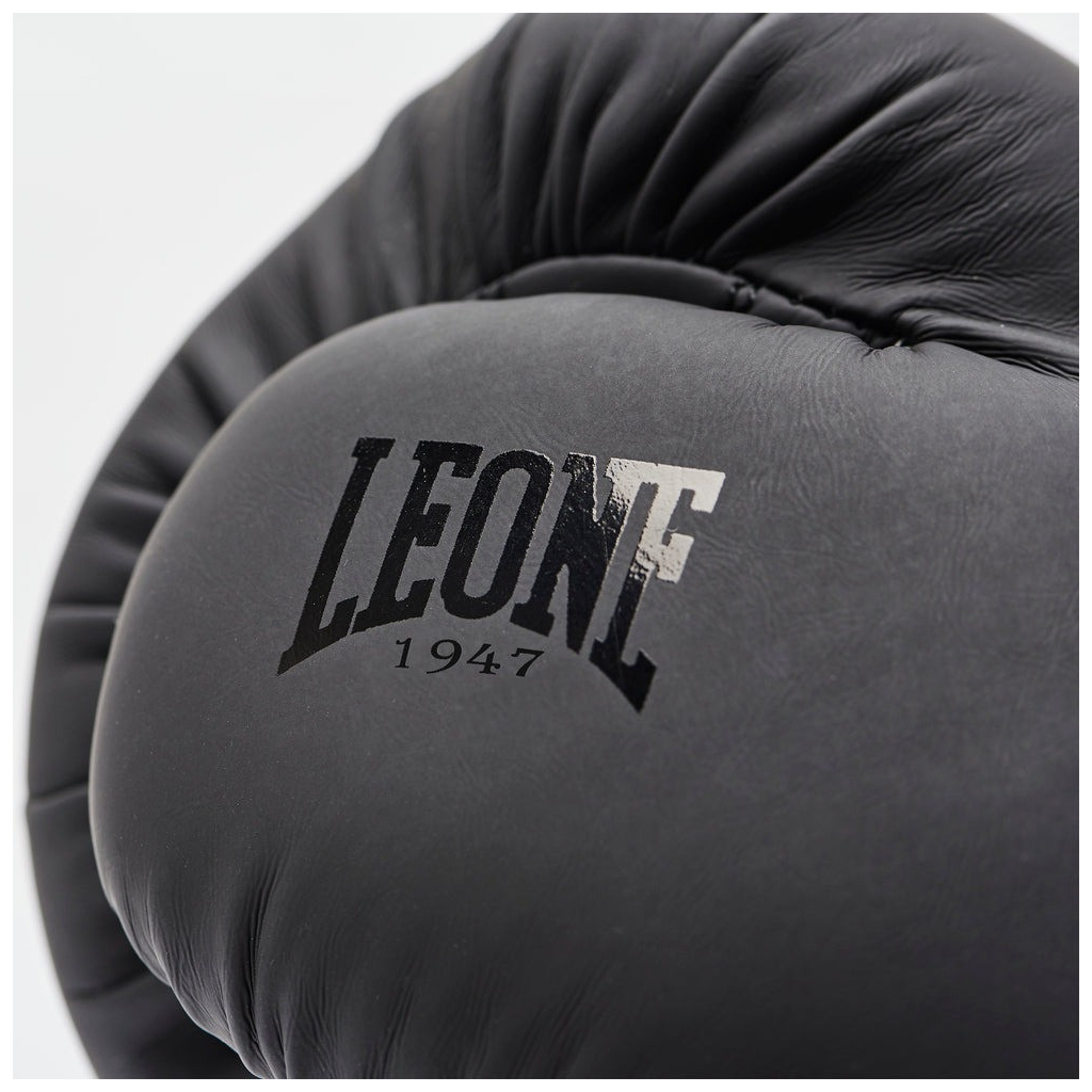 Боксерські рукавички Leone GN059 Black/White 10 унцій (GN059_Bl/White_10oz) - зображення 9