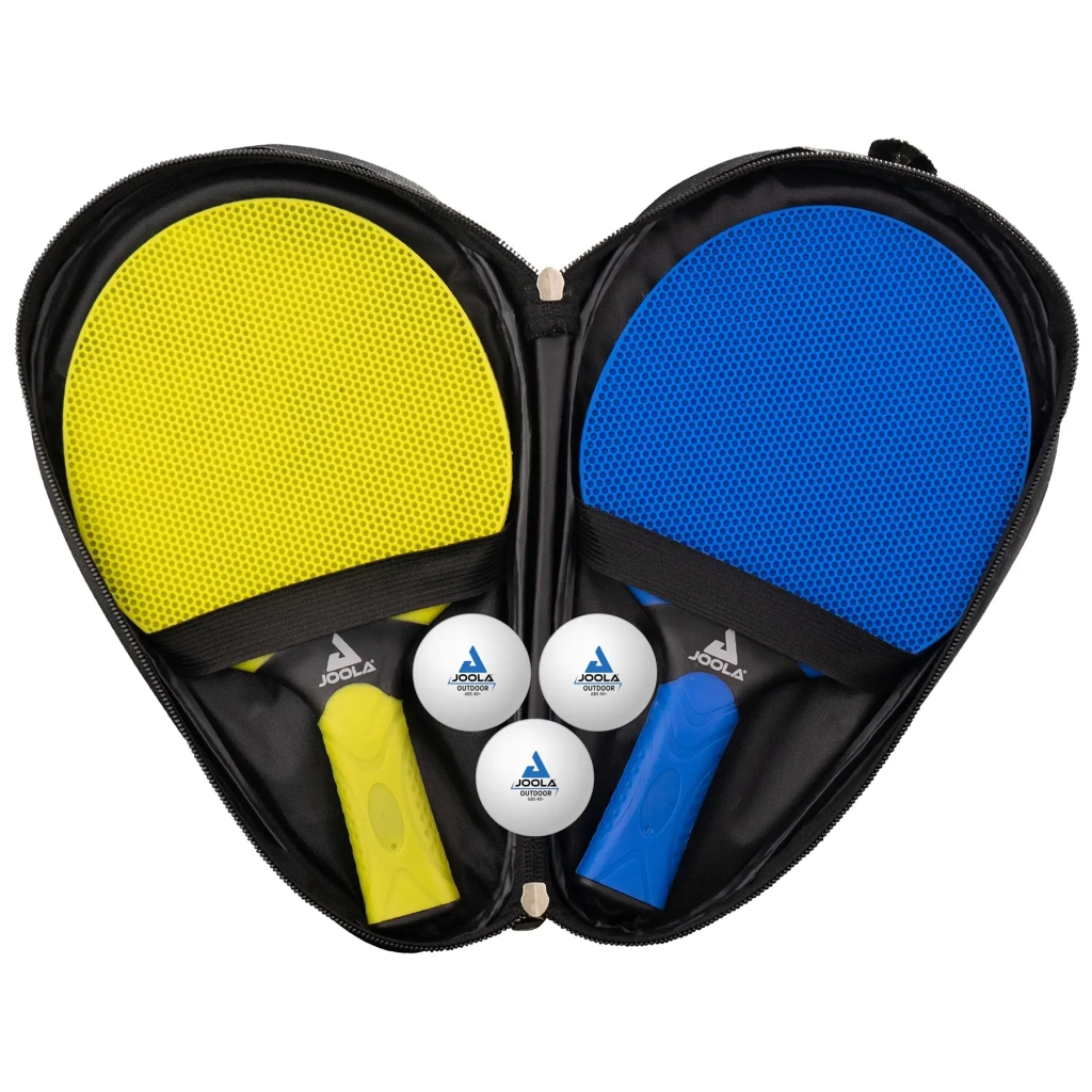 Комплект для настільного тенісу Joola Vivid Outdoor 2 Bats 3 Balls (51010) (930953) - изображение 2