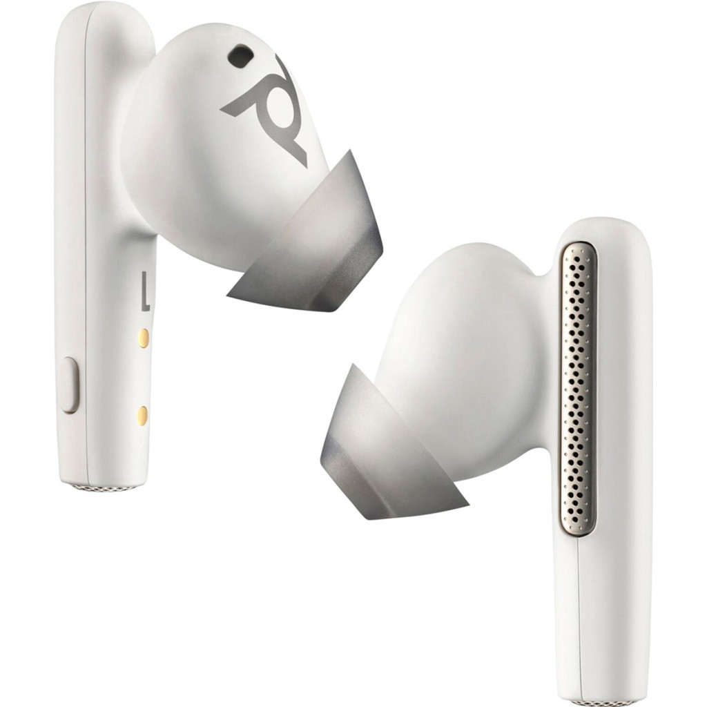 Навушники Poly TWS Voyager Free 60+ Earbuds + BT700C + TSCHC White (7Y8G6AA) - зображення 4