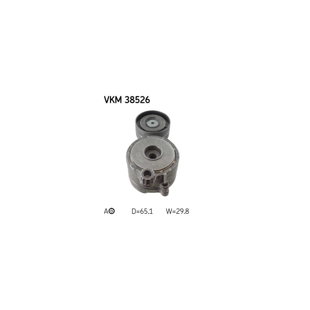 Ролик натягувача ременя SKF VKM 38526 - зображення 1