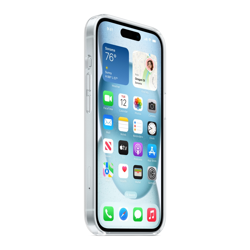 Чохол до мобільного телефона Apple iPhone 15 Clear Case with MagSafe (MT203ZM/A) - зображення 7
