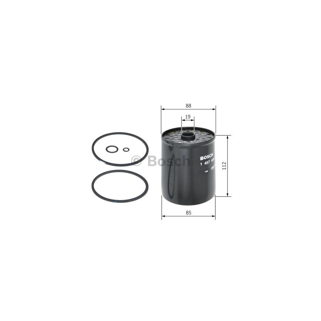 Фільтр паливний Bosch 1 457 434 200 - зображення 5