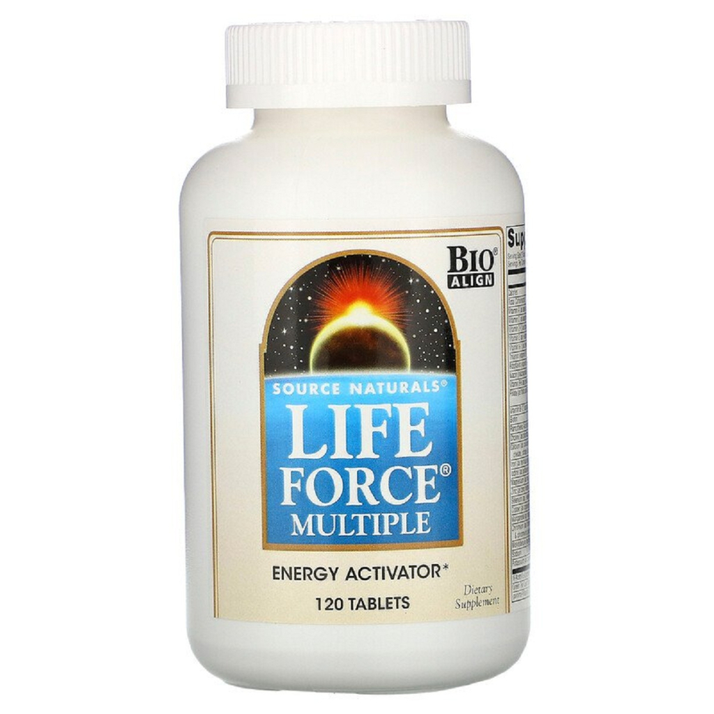 Вітамінно-мінеральний комплекс Source Naturals Мультикомплекс для підтримки енергії, Life Force, 120 табл (SNS-00797) - зображення 1