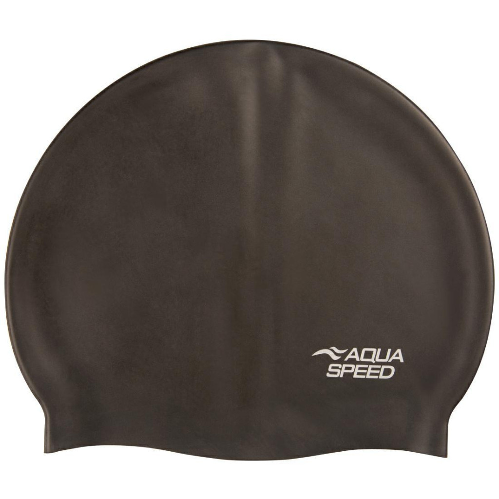 Шапка для плавання Aqua Speed Mono XL 279-07 3869 чорний Уні OSFM (5908217638694) - зображення 1